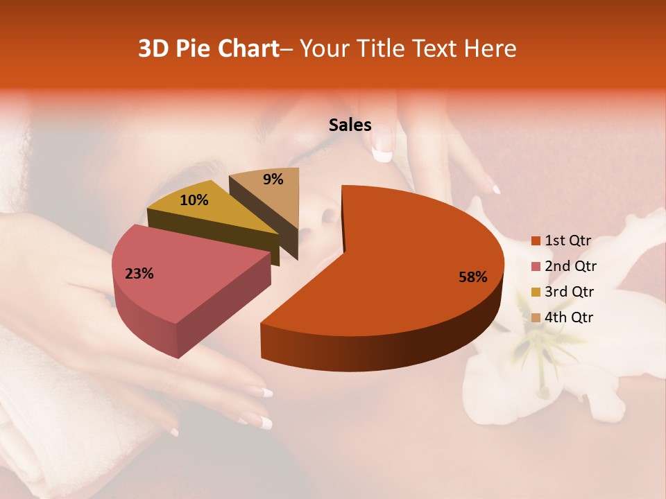 Head Beautiful Relaxation PowerPoint Template
