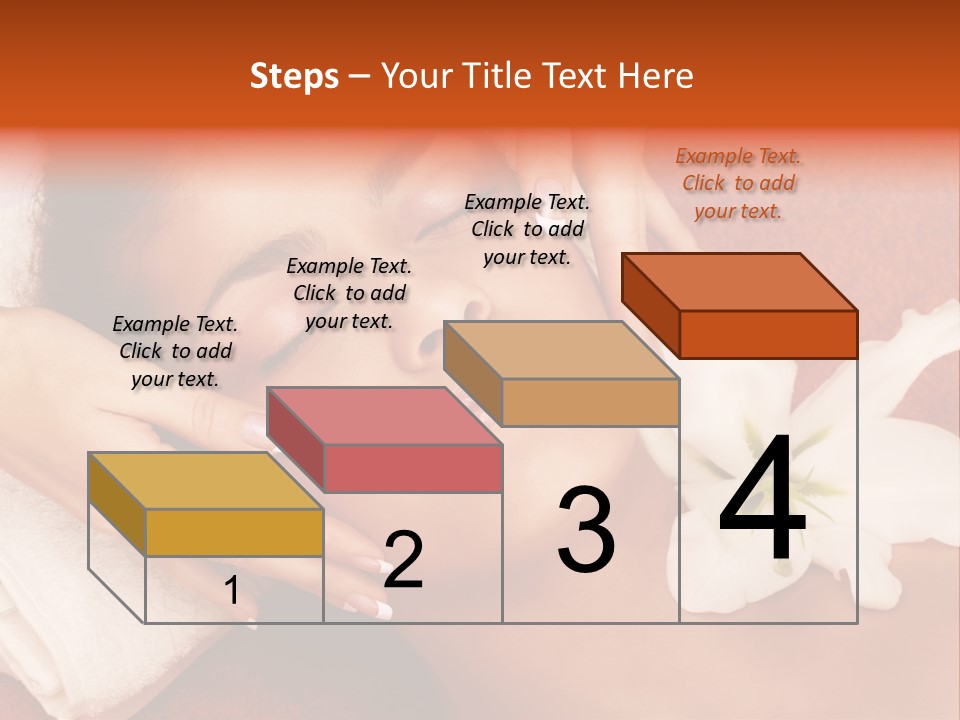 Head Beautiful Relaxation PowerPoint Template