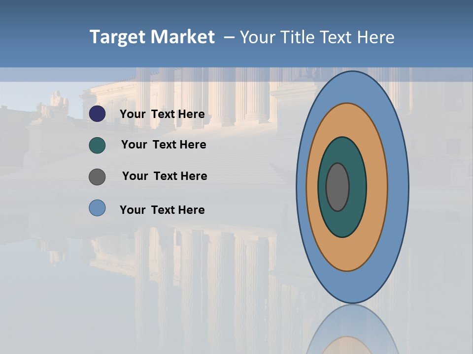 Justice Water United PowerPoint Template