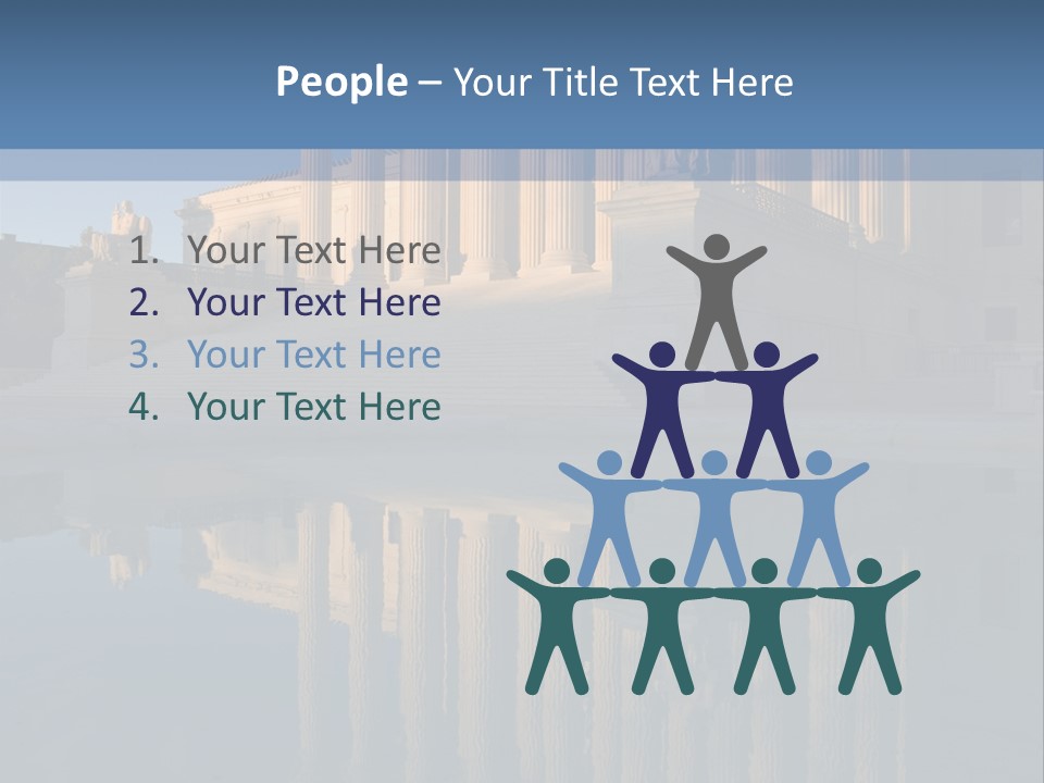 Justice Water United PowerPoint Template