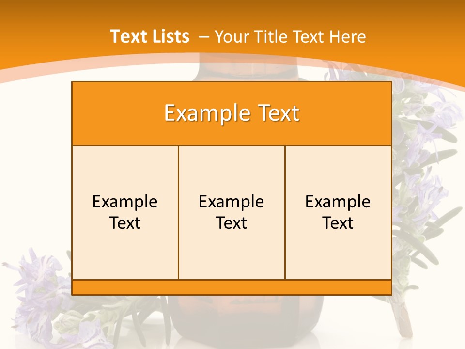 Herb Fresh Essential PowerPoint Template
