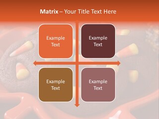 Halloween Party Candy Corn Holiday PowerPoint Template