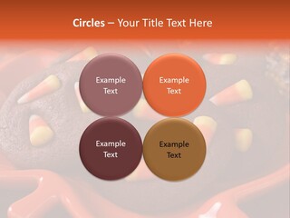 Halloween Party Candy Corn Holiday PowerPoint Template