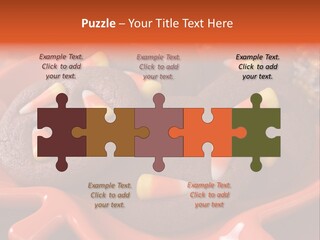 Halloween Party Candy Corn Holiday PowerPoint Template