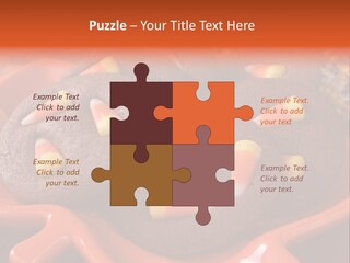 Halloween Party Candy Corn Holiday PowerPoint Template