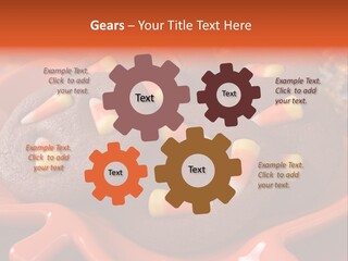 Halloween Party Candy Corn Holiday PowerPoint Template