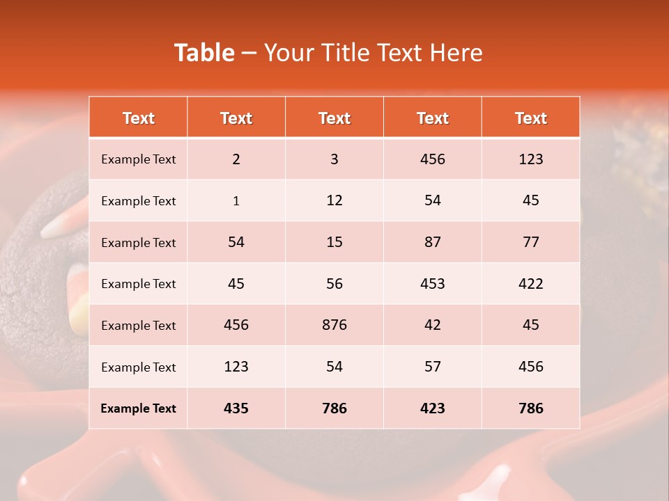 Halloween Party Candy Corn Holiday PowerPoint Template