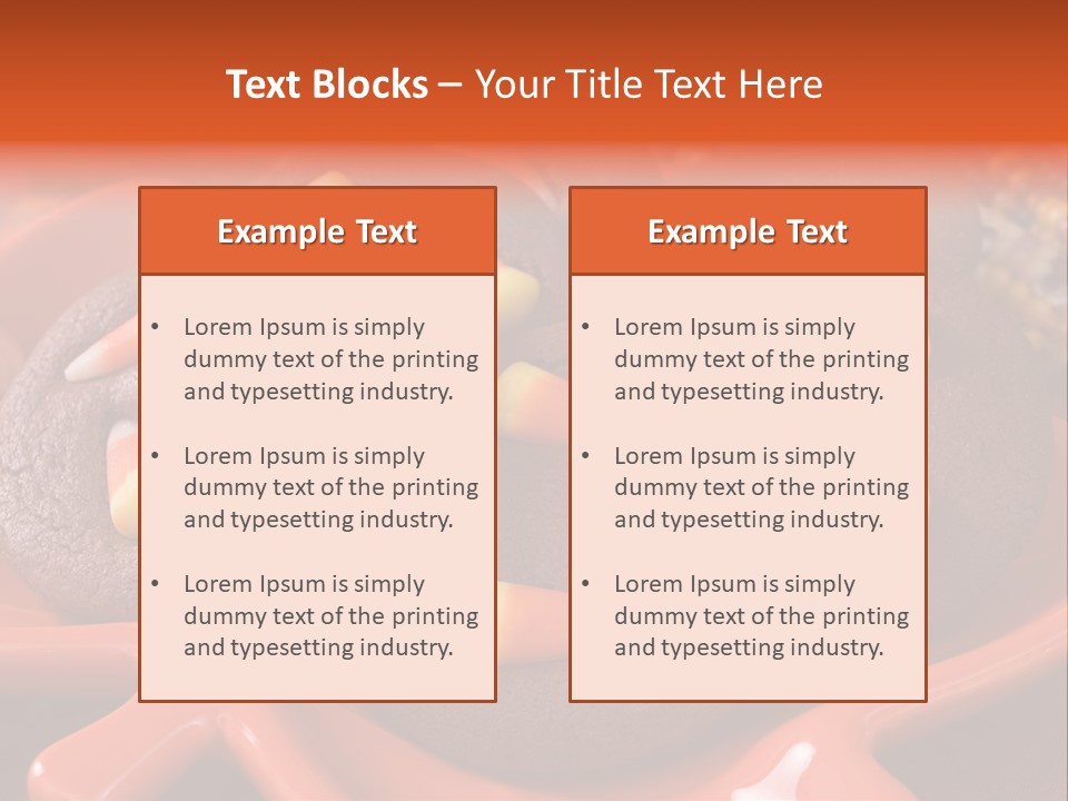 Halloween Party Candy Corn Holiday PowerPoint Template