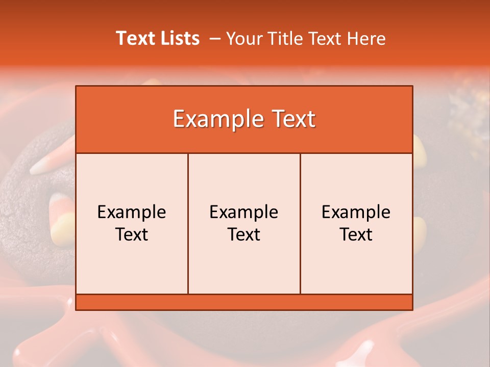 Halloween Party Candy Corn Holiday PowerPoint Template