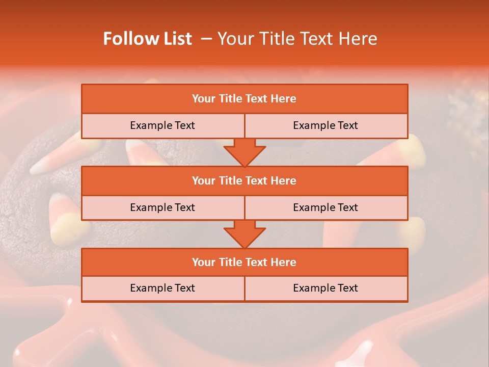 Halloween Party Candy Corn Holiday PowerPoint Template