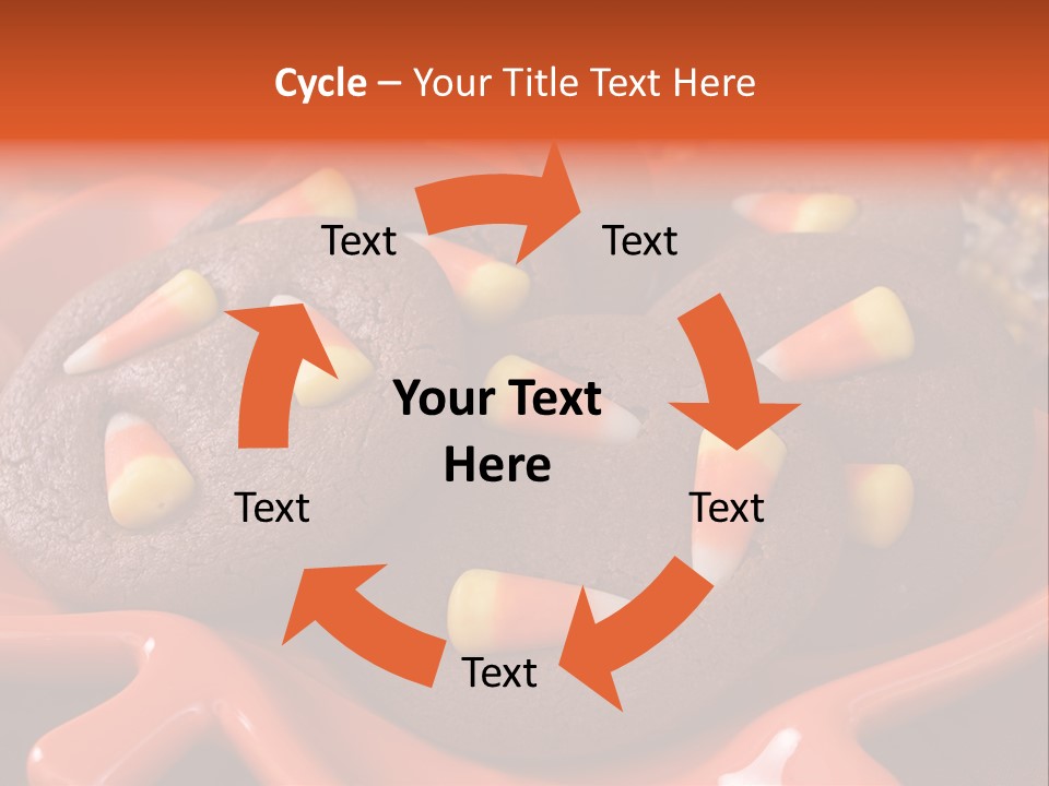 Halloween Party Candy Corn Holiday PowerPoint Template