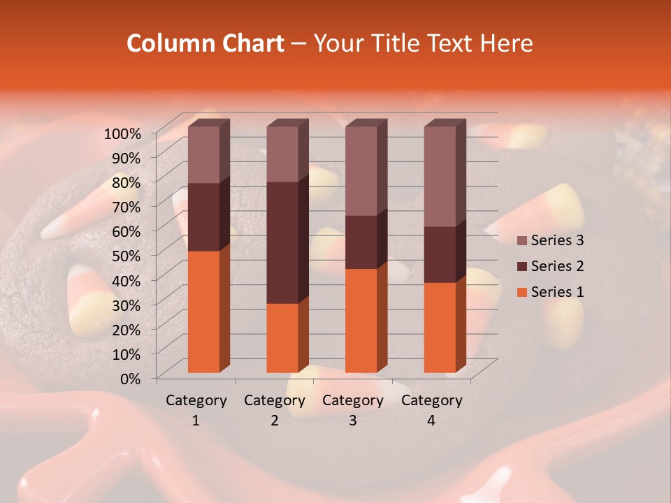 Halloween Party Candy Corn Holiday PowerPoint Template