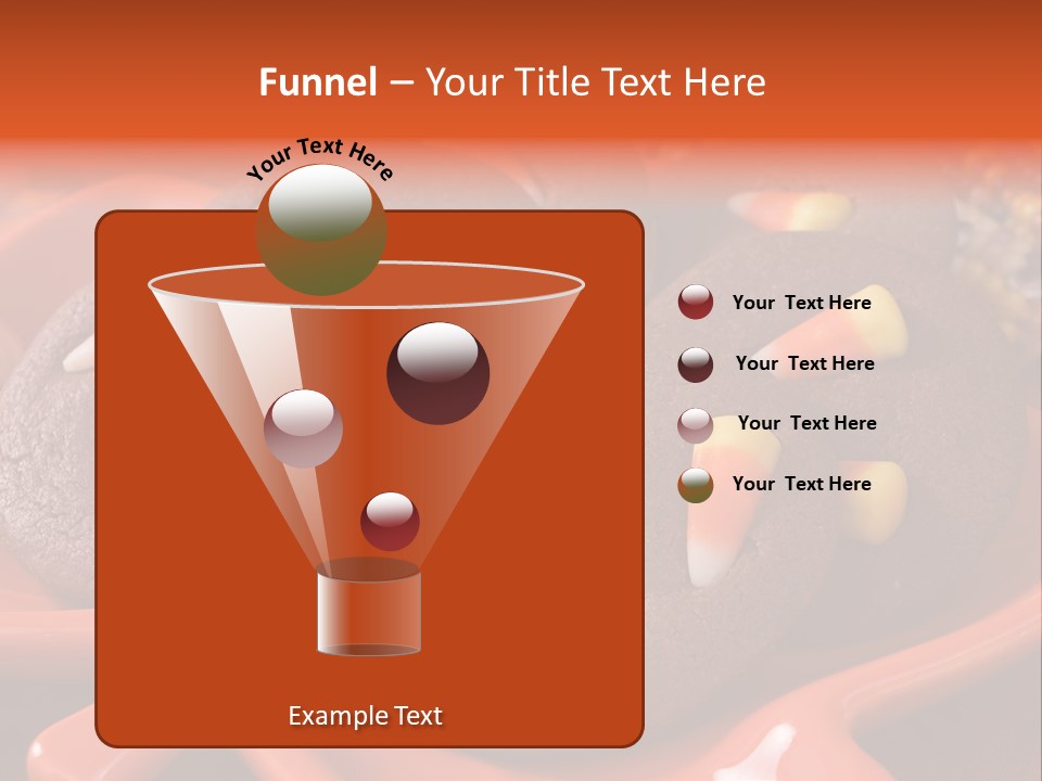 Halloween Party Candy Corn Holiday PowerPoint Template