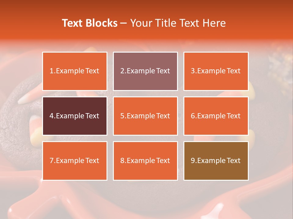 Halloween Party Candy Corn Holiday PowerPoint Template