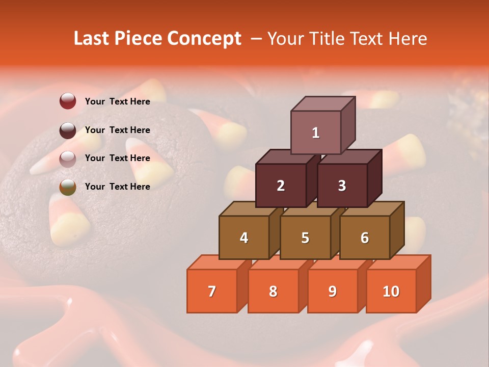 Halloween Party Candy Corn Holiday PowerPoint Template