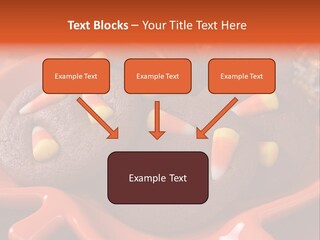 Halloween Party Candy Corn Holiday PowerPoint Template