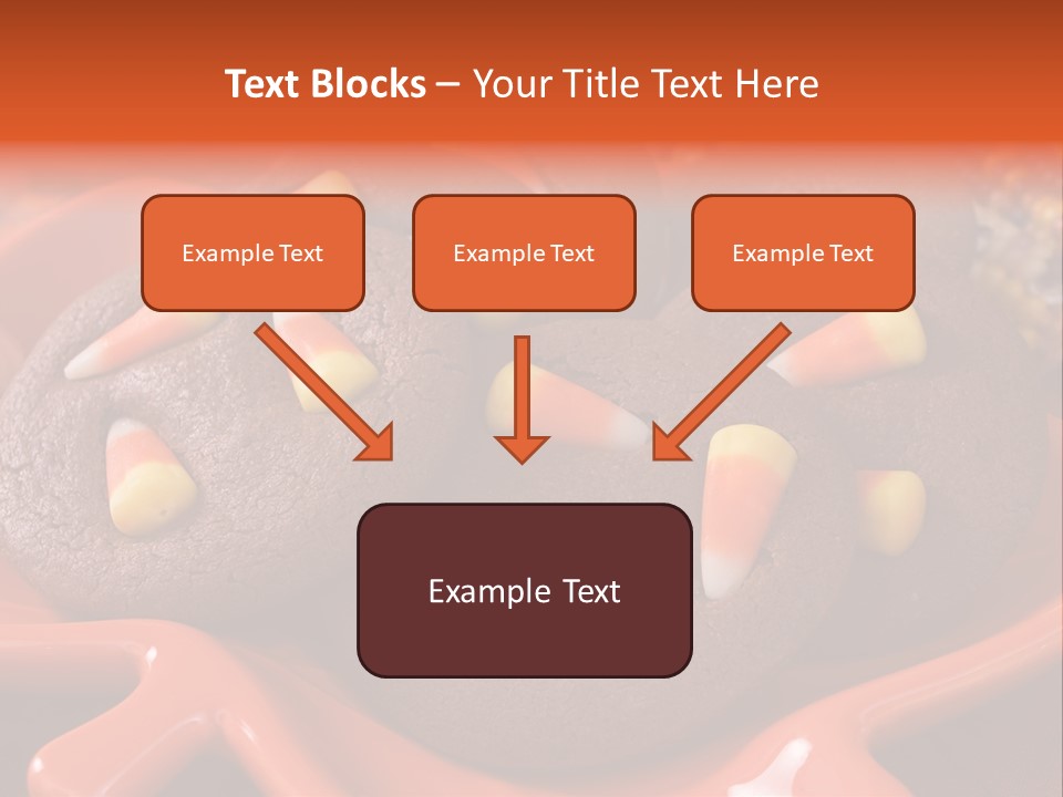 Halloween Party Candy Corn Holiday PowerPoint Template