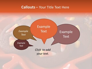 Halloween Party Candy Corn Holiday PowerPoint Template