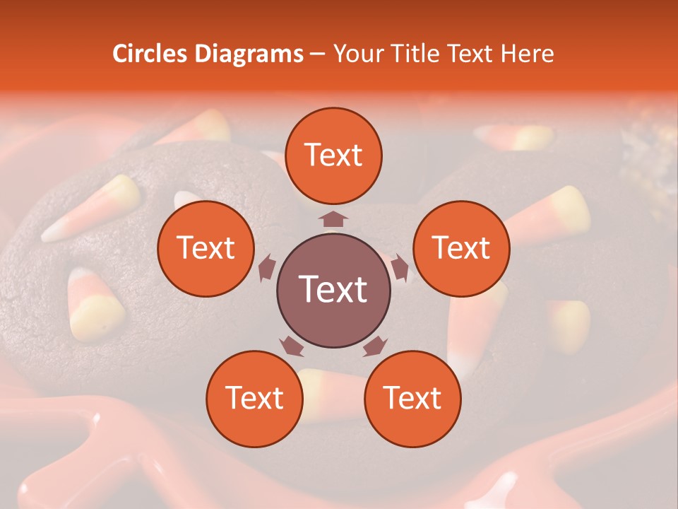 Halloween Party Candy Corn Holiday PowerPoint Template