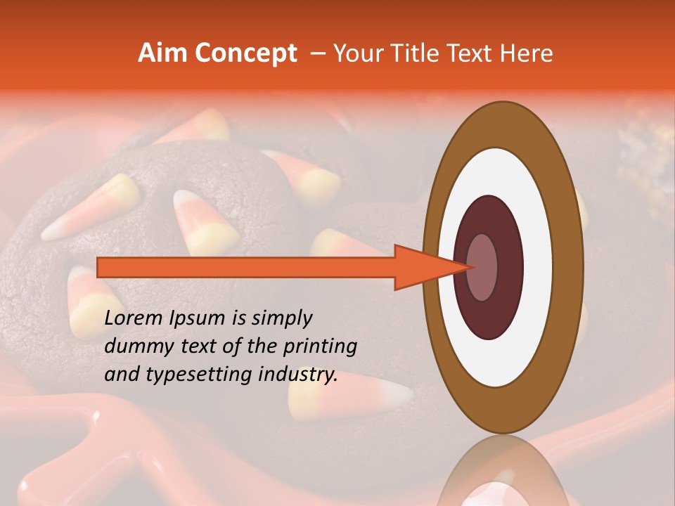 Halloween Party Candy Corn Holiday PowerPoint Template