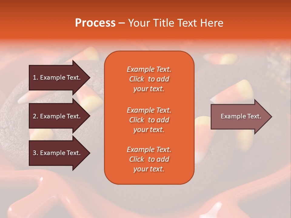 Halloween Party Candy Corn Holiday PowerPoint Template