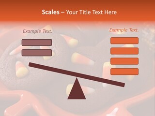 Halloween Party Candy Corn Holiday PowerPoint Template