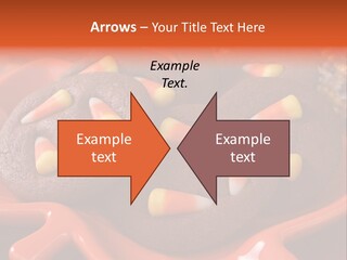 Halloween Party Candy Corn Holiday PowerPoint Template