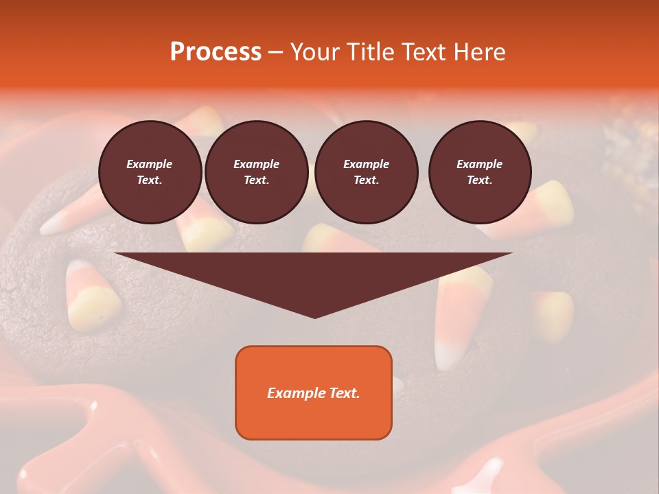 Halloween Party Candy Corn Holiday PowerPoint Template