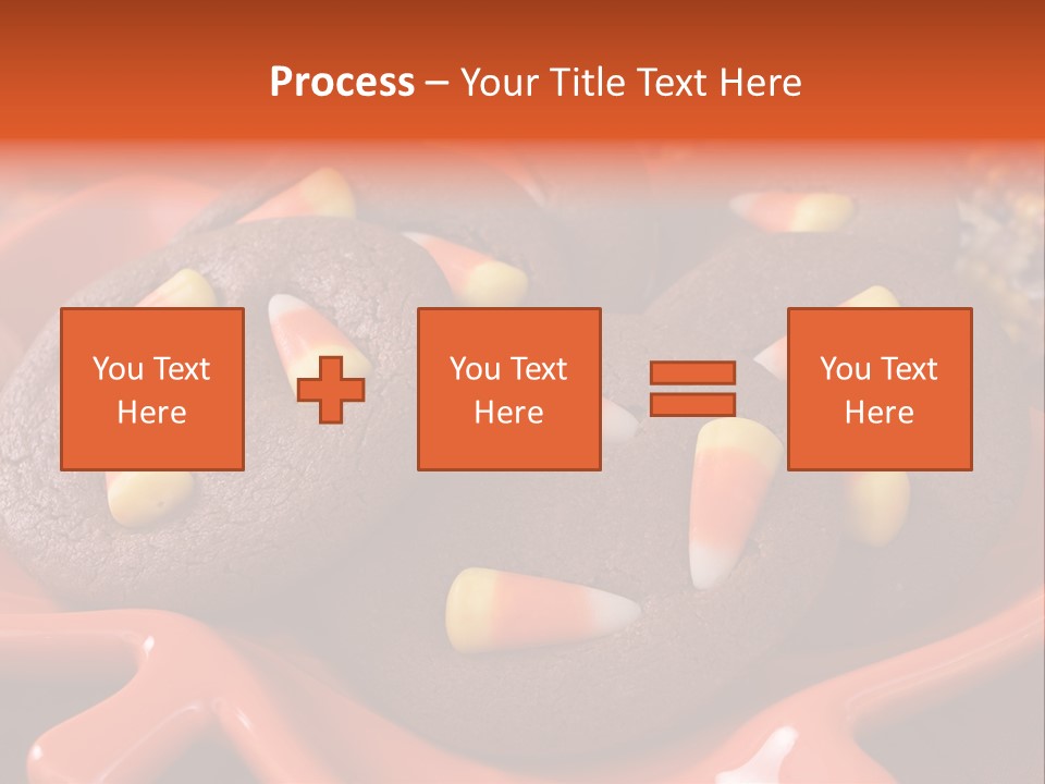 Halloween Party Candy Corn Holiday PowerPoint Template