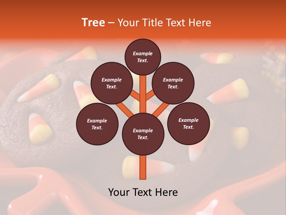 Halloween Party Candy Corn Holiday PowerPoint Template
