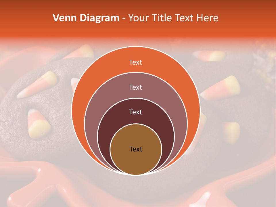 Halloween Party Candy Corn Holiday PowerPoint Template