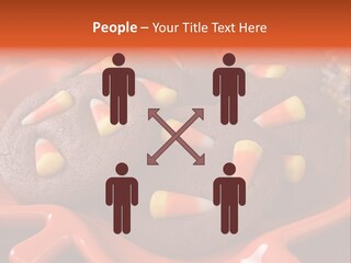 Halloween Party Candy Corn Holiday PowerPoint Template