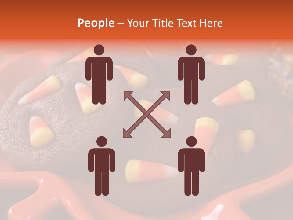 Halloween Party Candy Corn Holiday PowerPoint Template