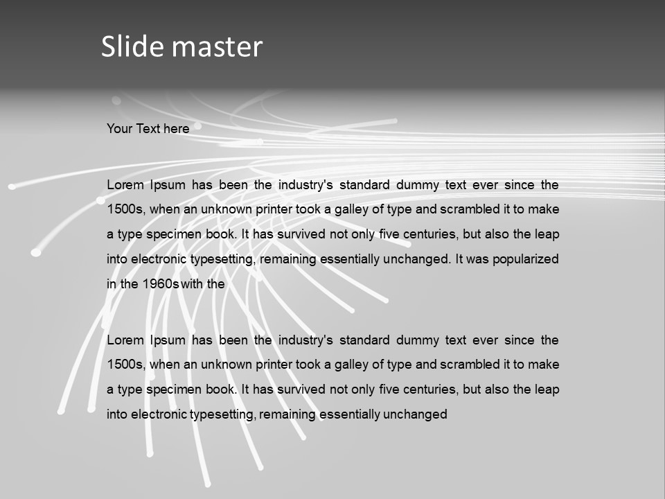 Virtual Network Web PowerPoint Template
