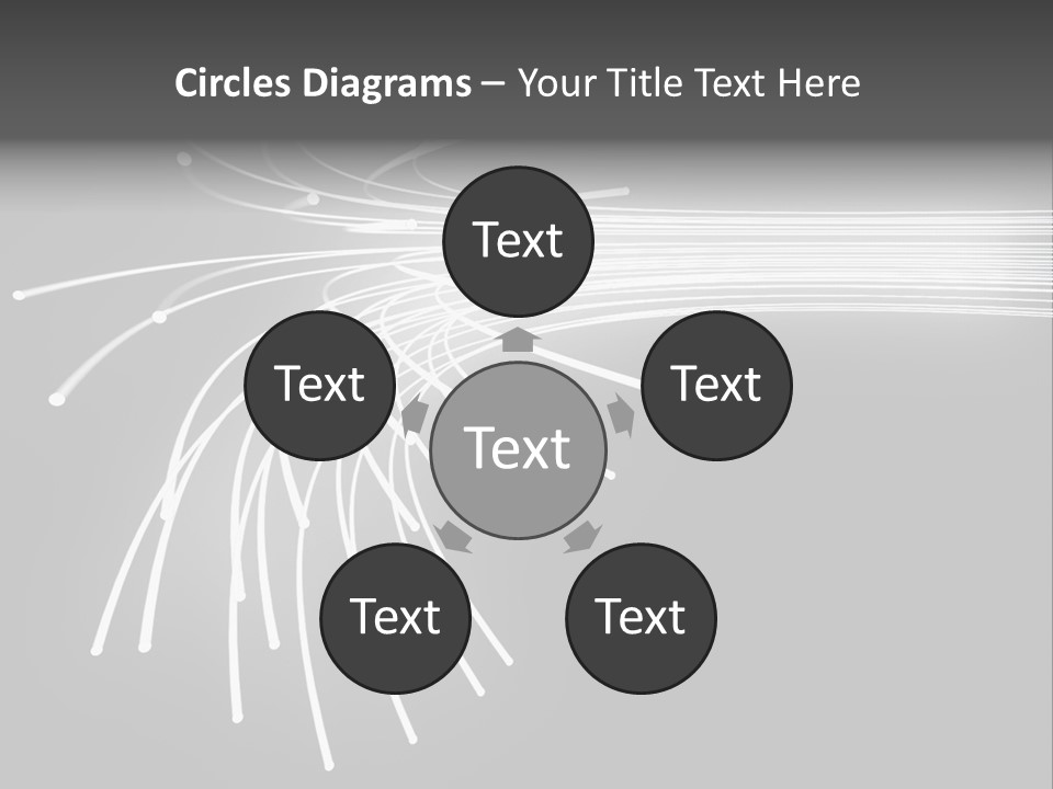Virtual Network Web PowerPoint Template