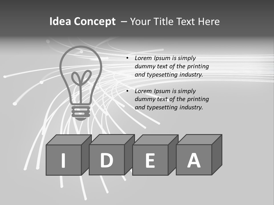 Virtual Network Web PowerPoint Template