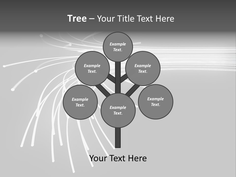 Virtual Network Web PowerPoint Template