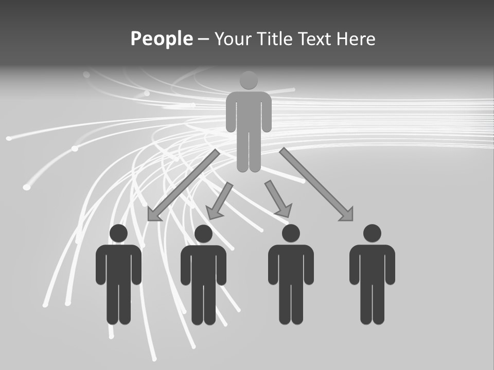 Virtual Network Web PowerPoint Template