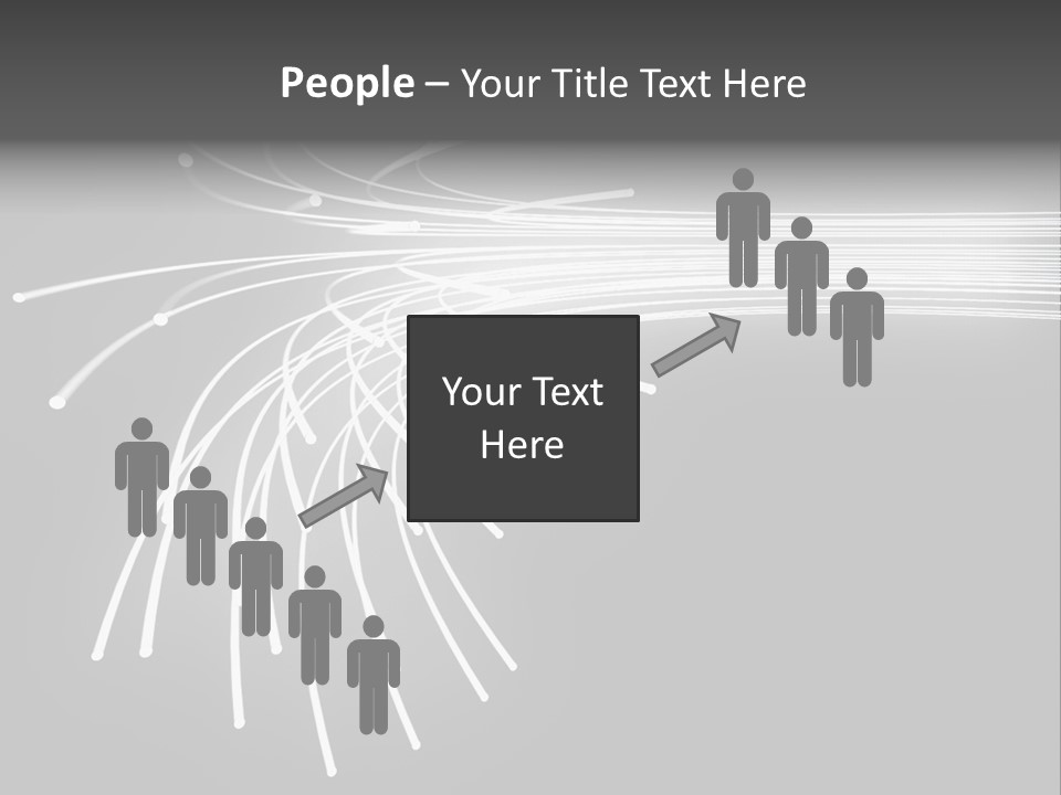 Virtual Network Web PowerPoint Template
