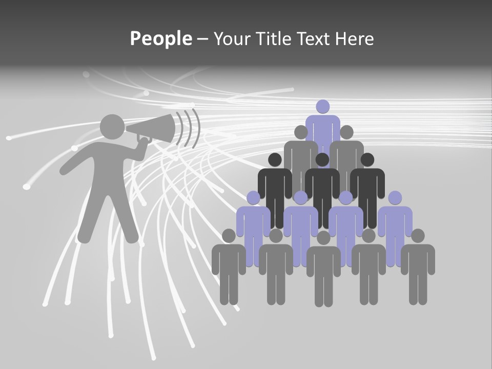 Virtual Network Web PowerPoint Template