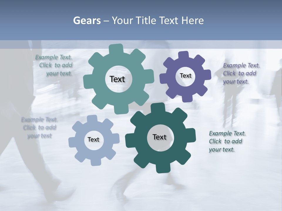 Fire Draydel Jewish PowerPoint Template