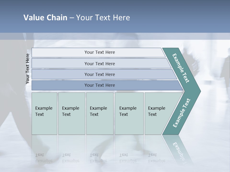 Fire Draydel Jewish PowerPoint Template