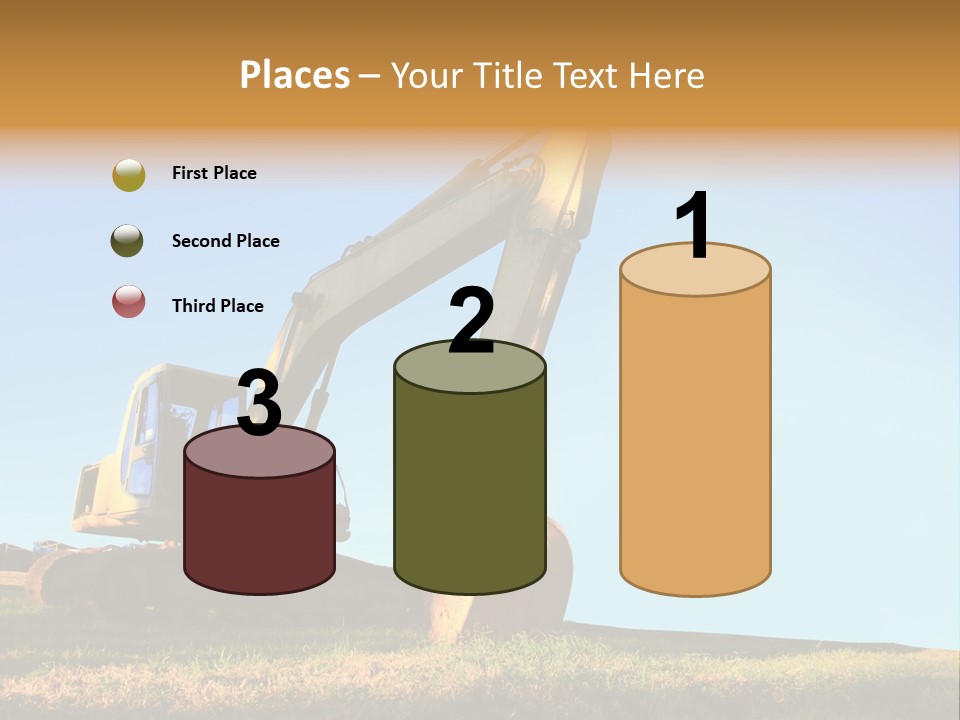 Wheel Contractor Workplace PowerPoint Template
