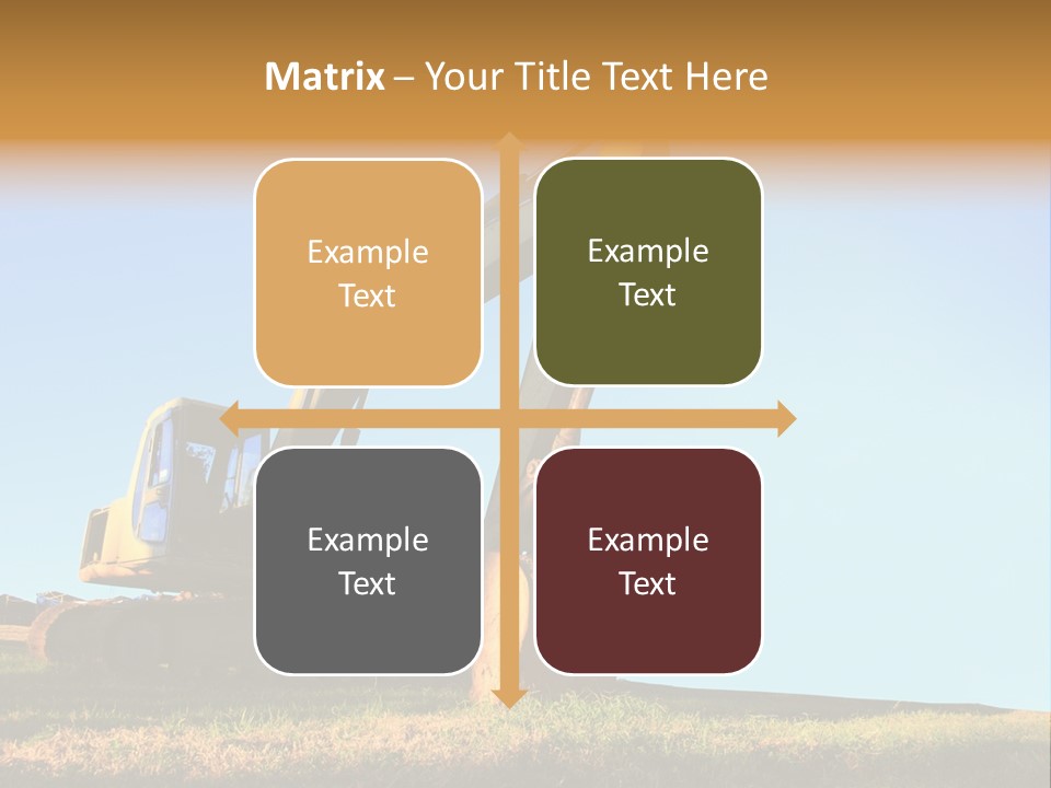 Wheel Contractor Workplace PowerPoint Template