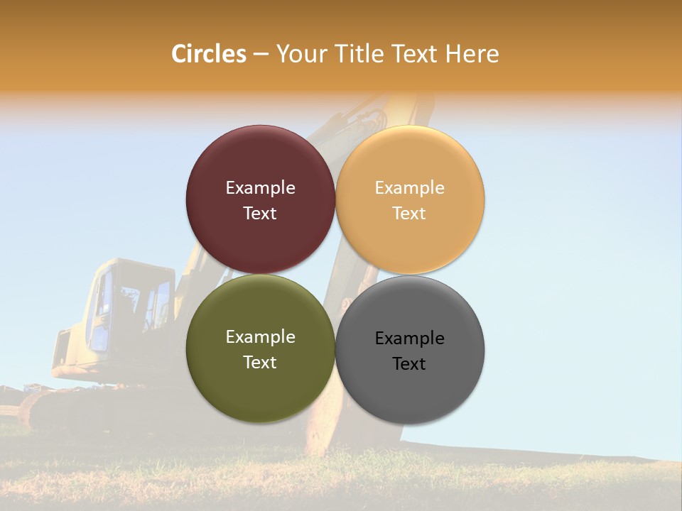 Wheel Contractor Workplace PowerPoint Template