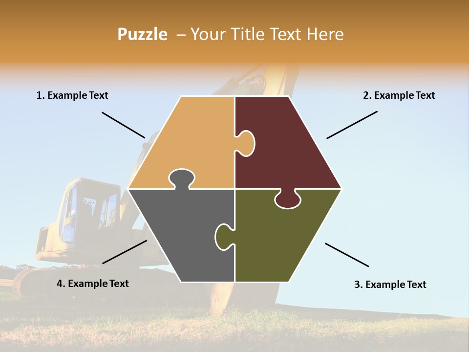 Wheel Contractor Workplace PowerPoint Template
