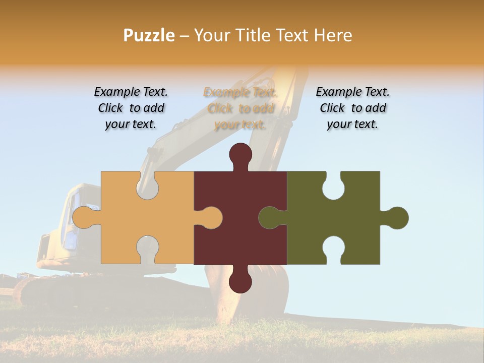Wheel Contractor Workplace PowerPoint Template