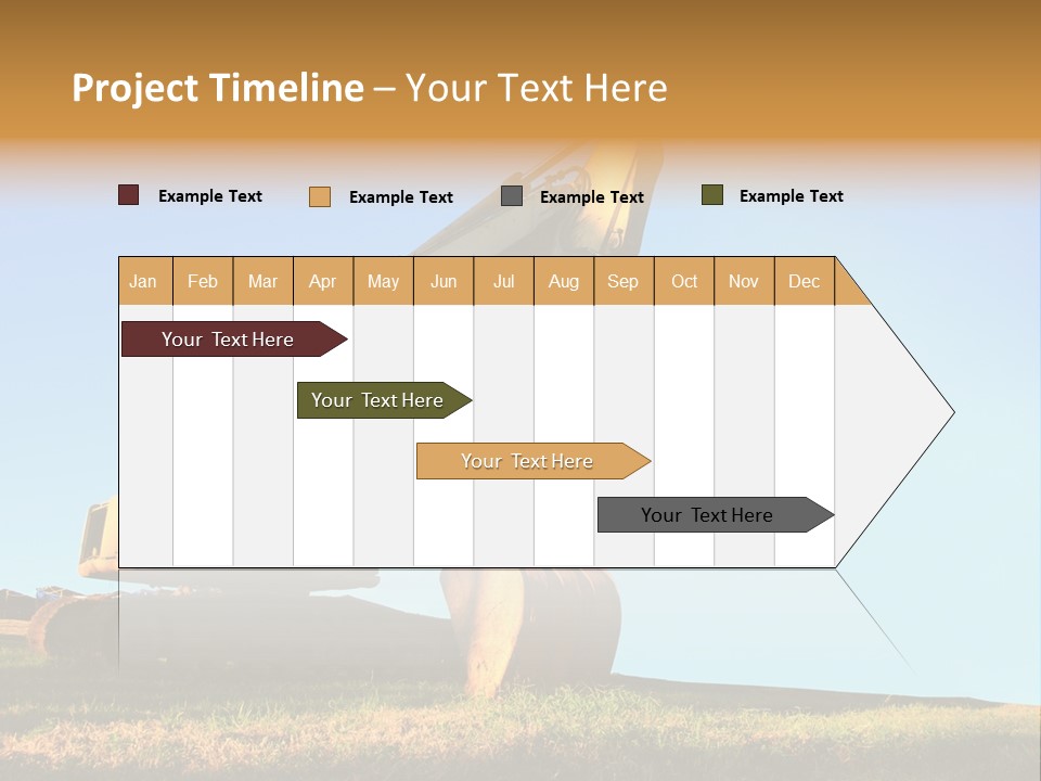 Wheel Contractor Workplace PowerPoint Template
