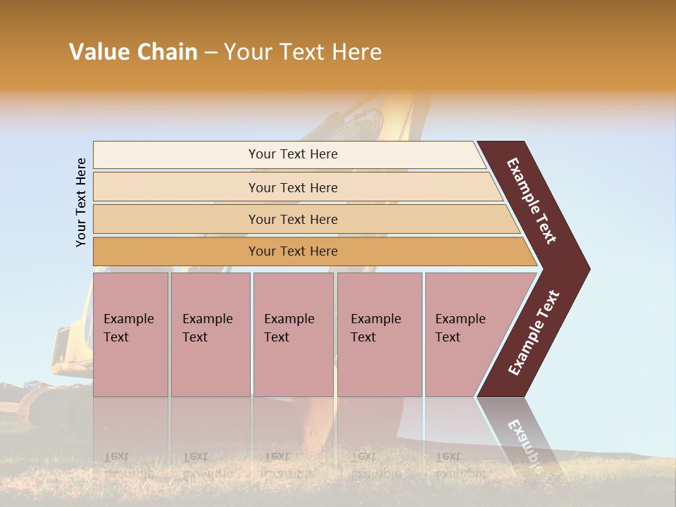 Wheel Contractor Workplace PowerPoint Template