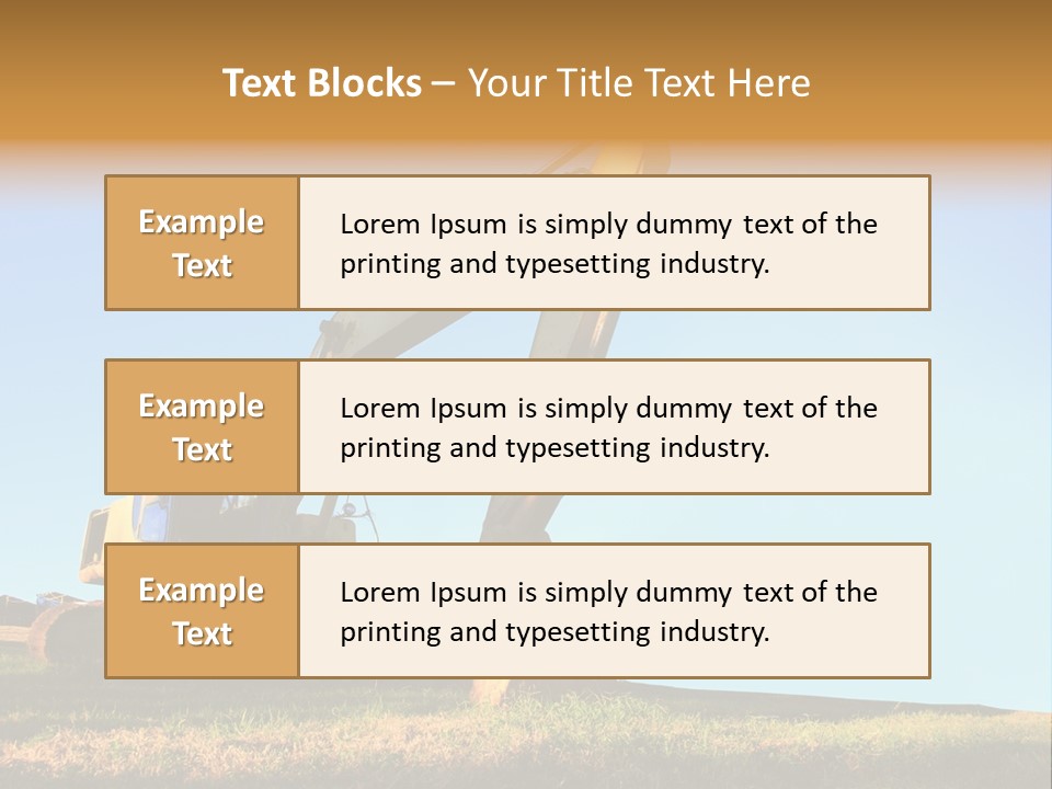 Wheel Contractor Workplace PowerPoint Template